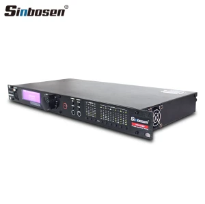 3 input 6 output professional speaker digital audio processor