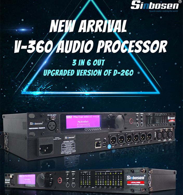 Sinbosen D360: A Powerful Digital Processor For Unrivaled Audio Control