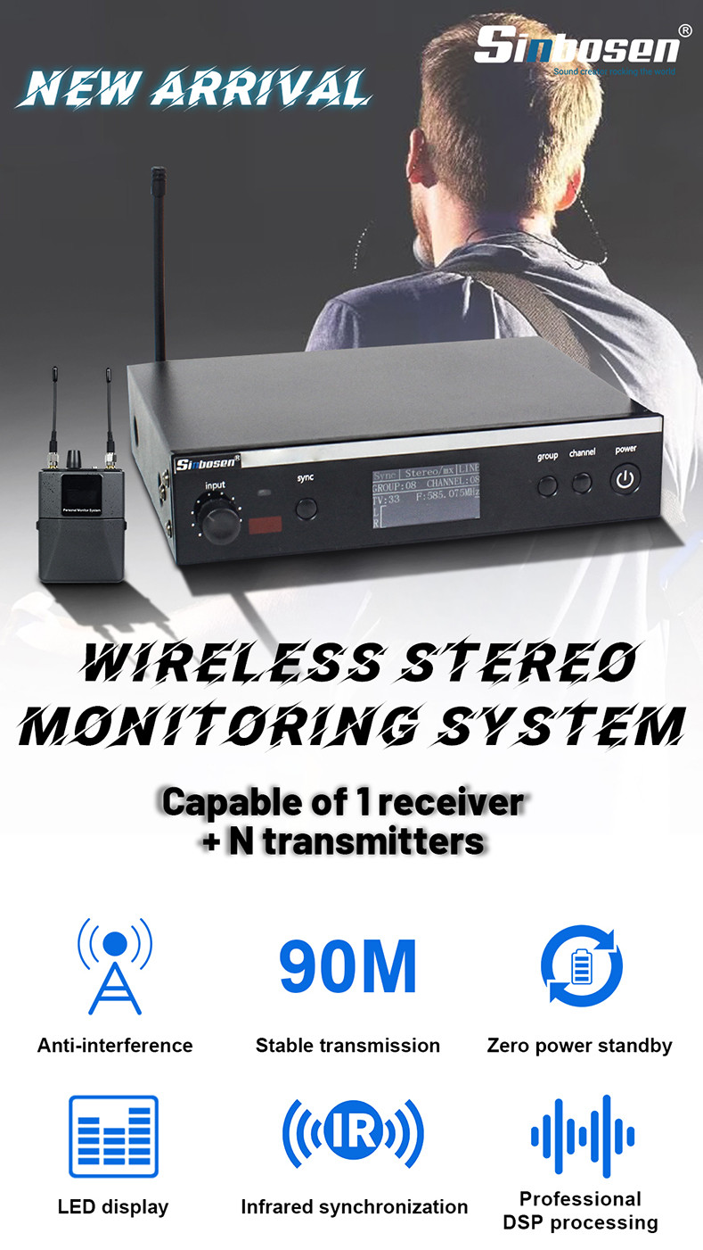The PSM300D Wireless Monitoring System Delivers High-Quality Audio Experience for Music Performances