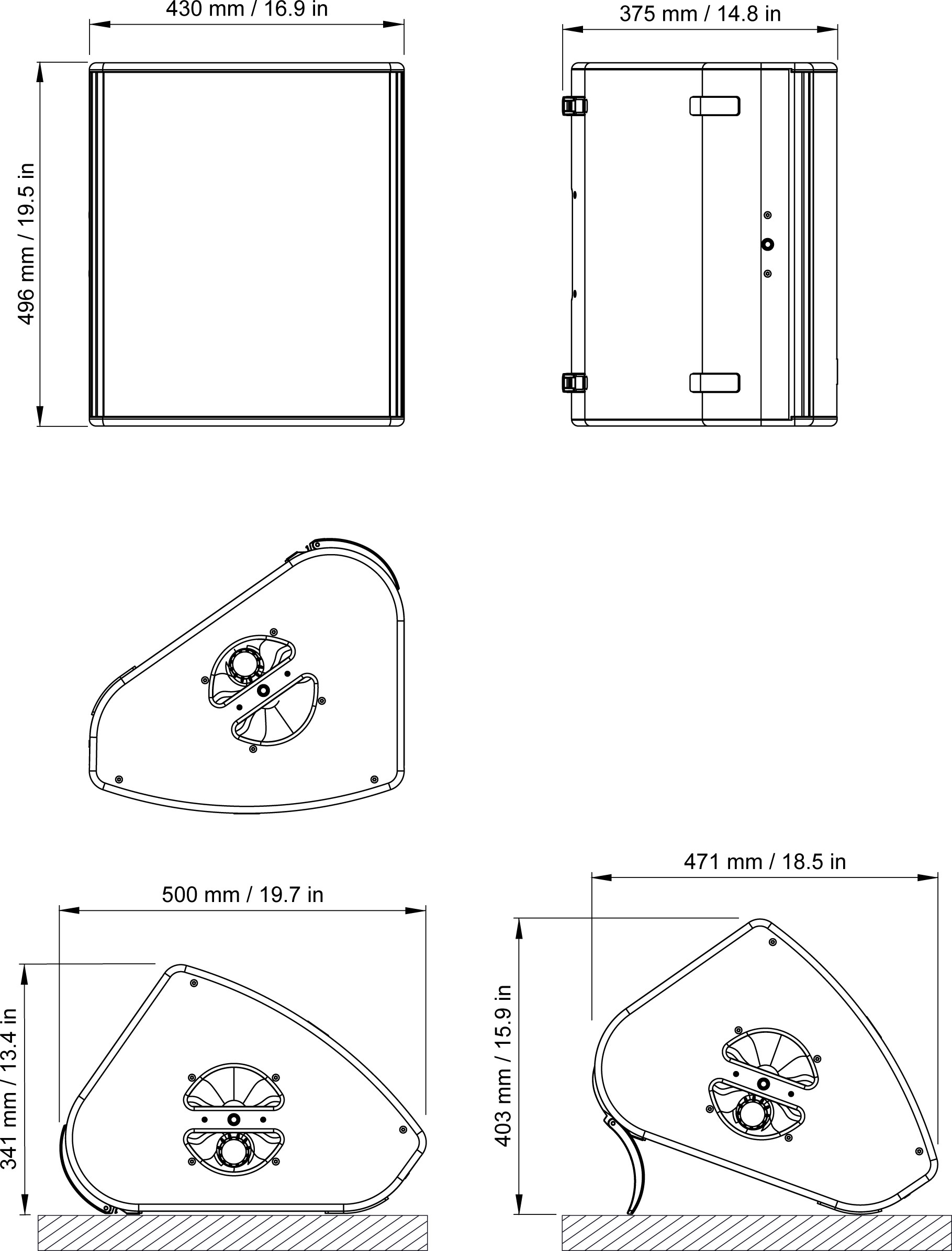 12X coaxial speaker