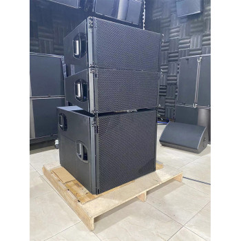 professional passive 2-way double 10 inch line array speaker