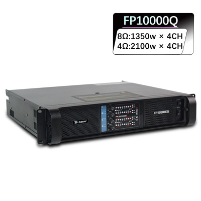 Sinbosen FP10000Q 4 channel professional power amplifier for dual 15 inch speaker