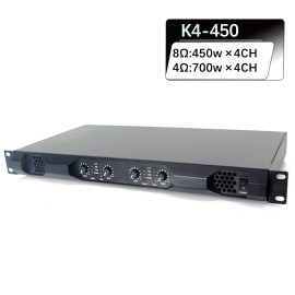 Sinbosen K4-450 K2-450 Audio doméstico 450 vatios Clase D pequeño amplificador de karaoke digital estéreo 1U
