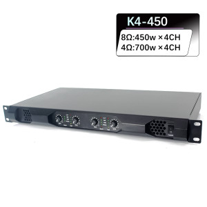 Sinbosen K4-450 K2-450 Ev ses 450 watt d sınıfı küçük 1U stereo dijital karaoke amplifikatörü