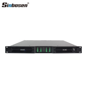 Stabilny 4-kanałowy cyfrowy wzmacniacz mocy o mocy 1300 W przy 2 omach