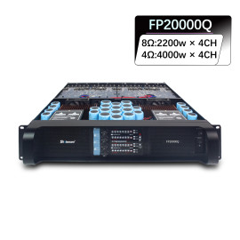 Sinbosen FP20000Q 4000 watt 4 channel professional bass power amplifier dual 18 inch subwoofer