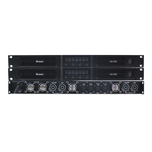 1700 watts 4 channel class d 1u professional stage power amplifier