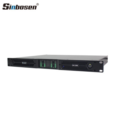 1300 watts 2 ohms work stable 4 channel digital power amplifier