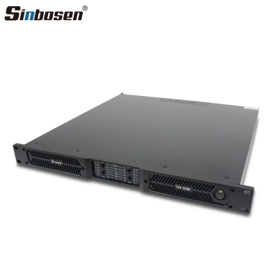 D4-2000 4 Channel 1U Power Amplifier for Line Array Speaker