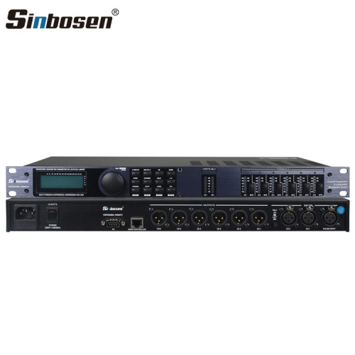 Sinbosen audio digital processor D-260 high quality sound 2 In 6 out professional