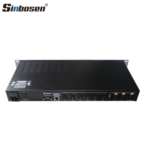 Sinbosen audio digital processor D-260 high quality sound 2 In 6 out professional