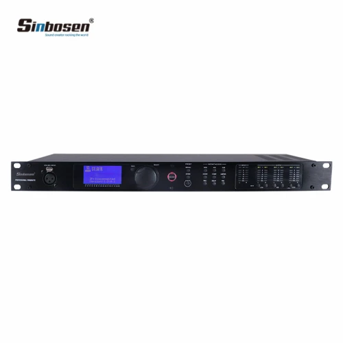 2 In 6 out professional audio digital speaker manage processor