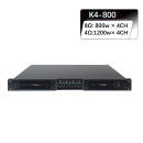 800 watts 4 channel power amplifier class d 1U professional audio