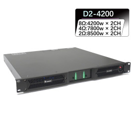 Amplificador subwoofer estéreo digital de alta potencia D2-4200