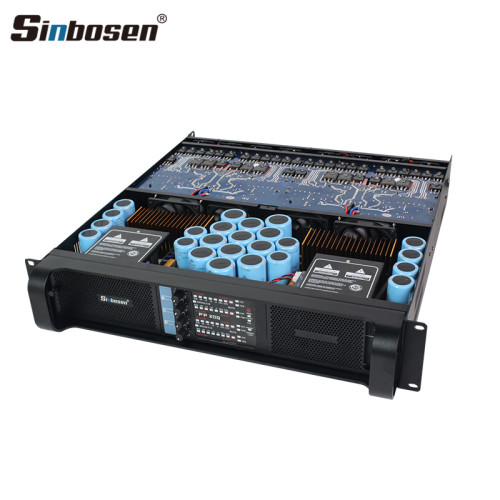 sinbosen FP20000q 4 kanal 2200w güçlü bas amplifikatörü