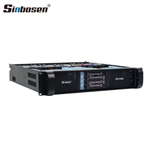 Sinbosen Nightclub Sound Equipment 4650w 4 Channels Most powerful Professional Power Amplifier for 21 Inch Subwoofer