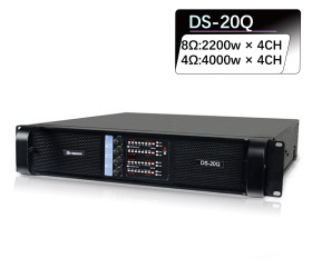 Sinbosen DS-20Q 4000 watt 4 channel professional bass power amplifier dual 18 inch subwoofer