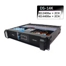 Sinbosen high power 4400w 2 channel DS-14K amplifier for dual 18-inch bass