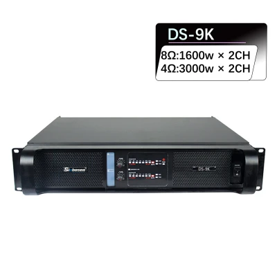 Sinbosen amplificador de audio 3000w stereo two channel sound power amplifier with CE Rohs