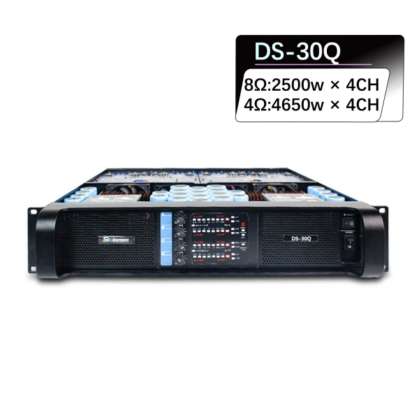 Sinbosen Sound Equipment High Power Amplifier 4650w 4 Channels for 21 Inch Subwoofer