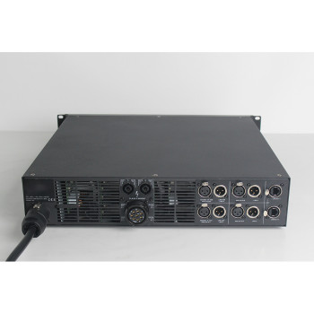 4 channel DSP software with AES/EBU inputs power amplifier