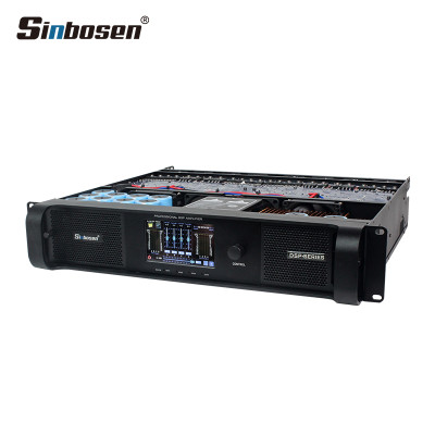 FIR filter+AES 4 channesl DSP10000Q power amplifier 1350 watts