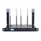 Professional stage dual channels dynamic wireless handheld microphone