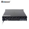 2500w DSP 4 channel class td switching power amplifier touch screen 4.3