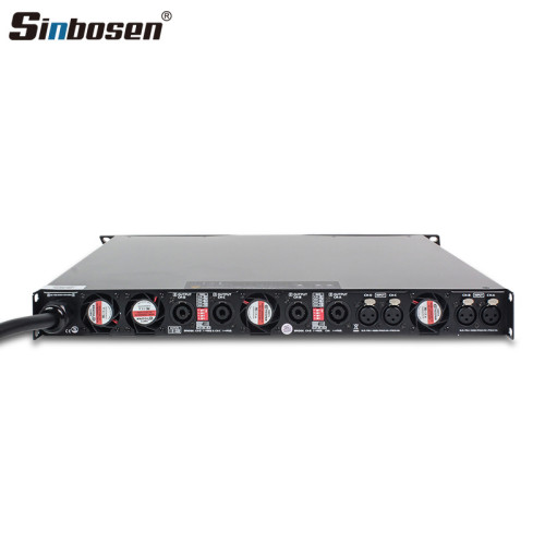 D4-3000 1U Digital Amp 2 Ohms Stable 4 channels 6500w power amplifier