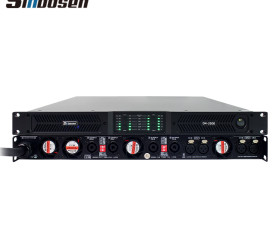 D4-3500 Class D Professional 1u 2 Ohms Stable 6600W 4 channel power amplifier