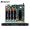 D4-3500 Class D Professional 1u 2 Ohms Stable 6600W 4 channel power amplifier