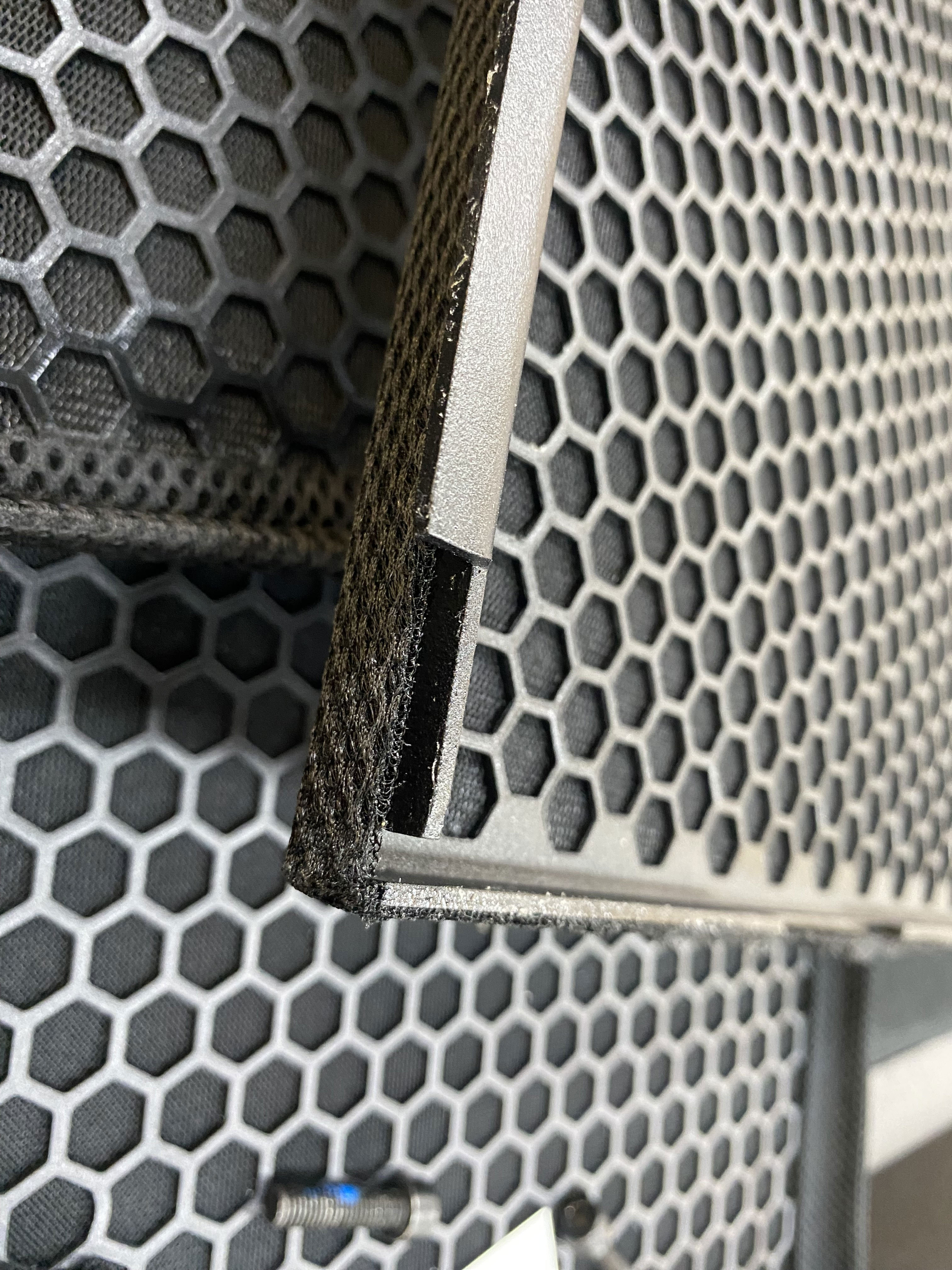 Grille fabric compare