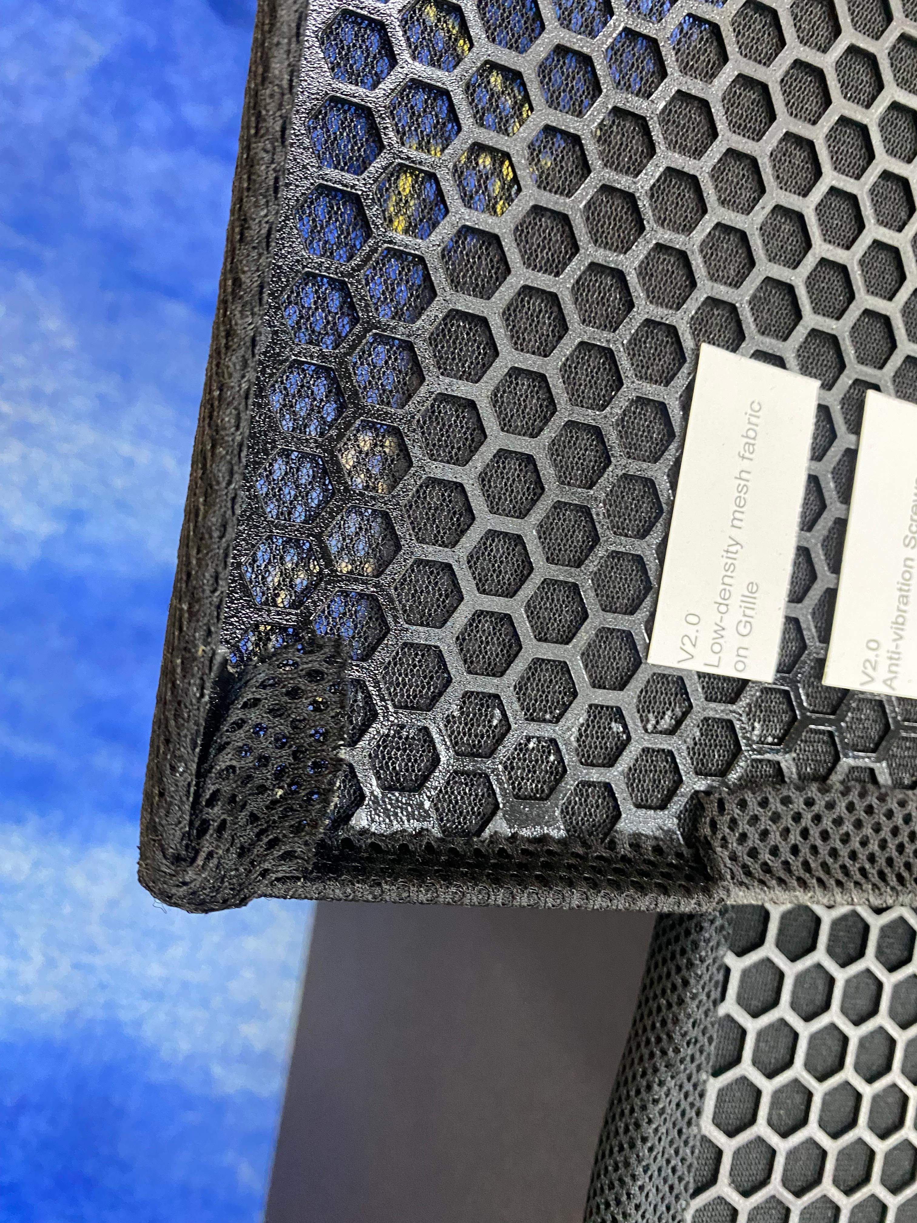 Grille fabric compare