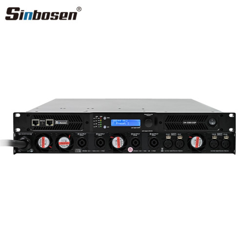 D4-3500 dsp digital sound 4800w dsp audio processo with power amplifier