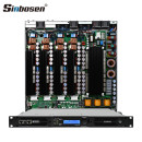 Processeur audio numérique DSP D4-3500 de 4800 W avec amplificateur de puissance