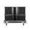 Active bi-amp 2-way dual 12 inch line array speaker KA212