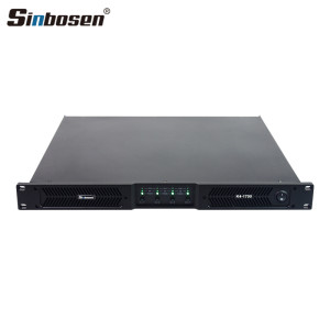 1700 watts 4 channel class d 1u professional stage power amplifier