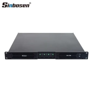 1700 watts 4 channel class d 1u professional stage power amplifier
