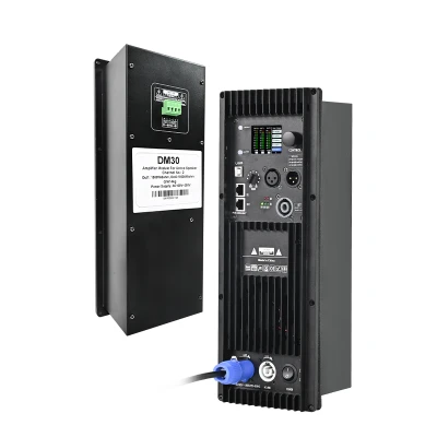 2 channel line array and subwoofer speaker powered board