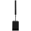 Active Column speaker 8×4.5" ferrite midrange, 2×3" neodymium tweeter, 1×15" ferrite woofer
