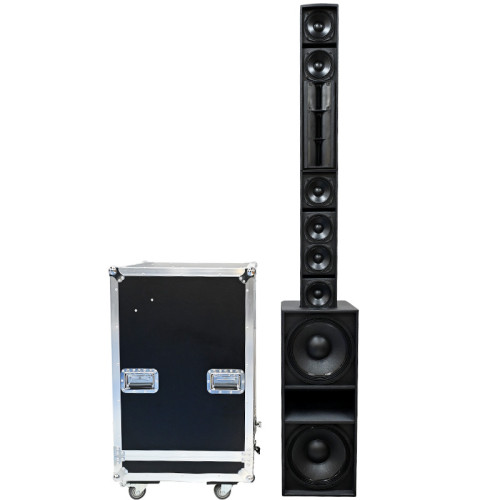 Neodymium magnet driver active colum professional sound system speaker