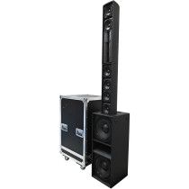 Neodymium magnet driver active colum professional sound system speaker