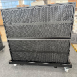 7200 Watt Peak power Professional speaker 2 x 18"  Active high power subwoofer
