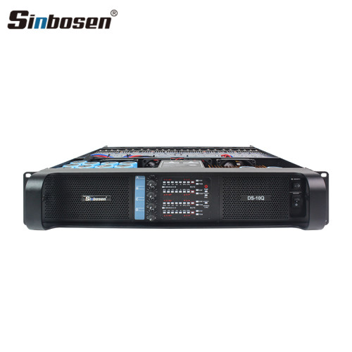 Sinbosen FP10000Q 2100w 4 canaux nouvellement mis à niveau amplificateur de puissance professionnel plus puissant