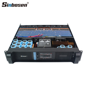 Sinbosen FP14000 4400w 2 canaux haute puissance amplificateur pour double 18 pouces basse
