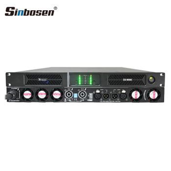D2-6000 2 channel 6000w digital power amplifier for subwoofer speaker