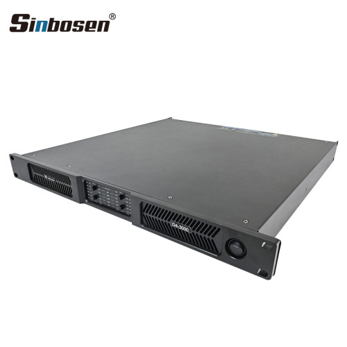 Sinbosen D4-3000 2.0 High cost performance 4 channel digital power amplifier 3000w