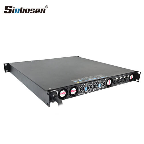 D4-2000 V2.0 4 channel 2000w audio digital power amplifier for professional performance