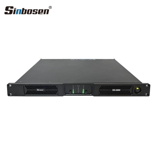 D2-4200 V2.0 high power 4200w 2 channle class d power amplifier professional audio for subwoofer