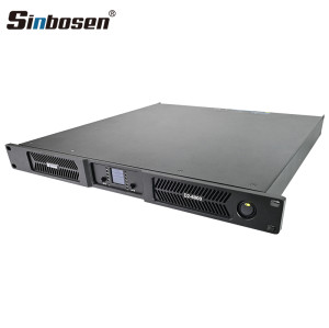 2 channel 6000w digital power amplifier with temperature display screen Sinbosen D2-6000
